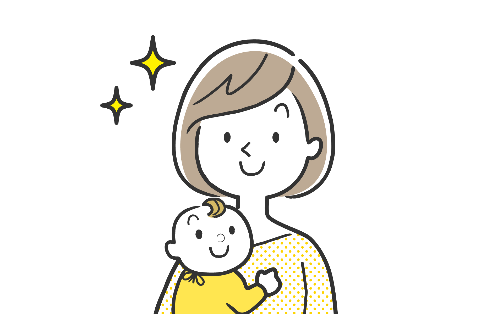 小児ケアのイメージイラスト