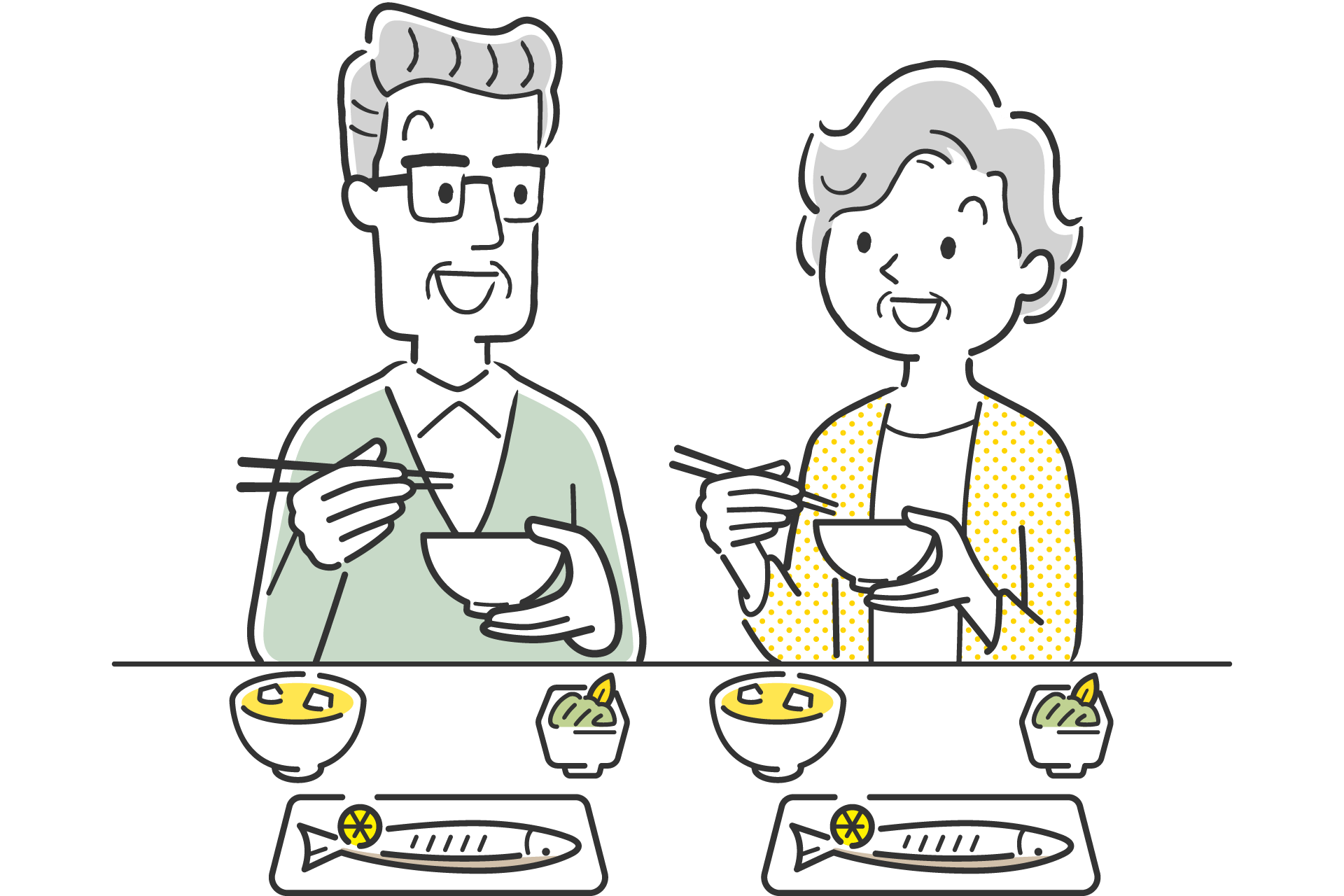 活動・参加についてのイメージイラスト